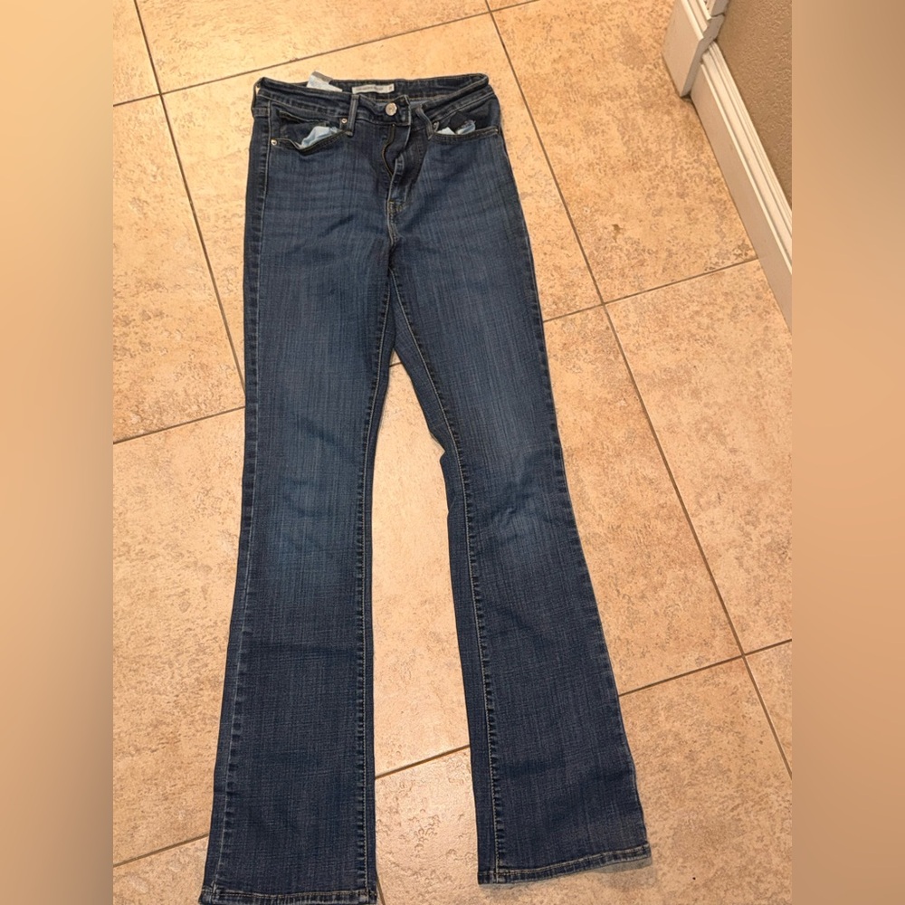 LEVI’S Dark Blue Flare Women's Jeans